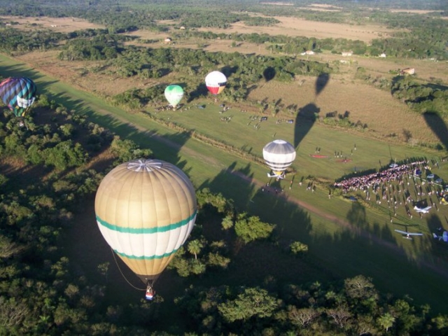 vuelo en globo